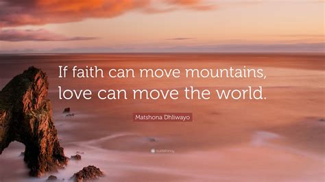 love can move mountains meaning